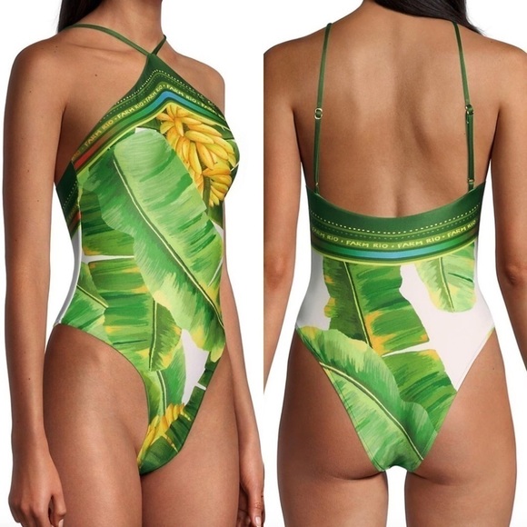 FARM RIO Fresh Forest One-Piece Swimsuit